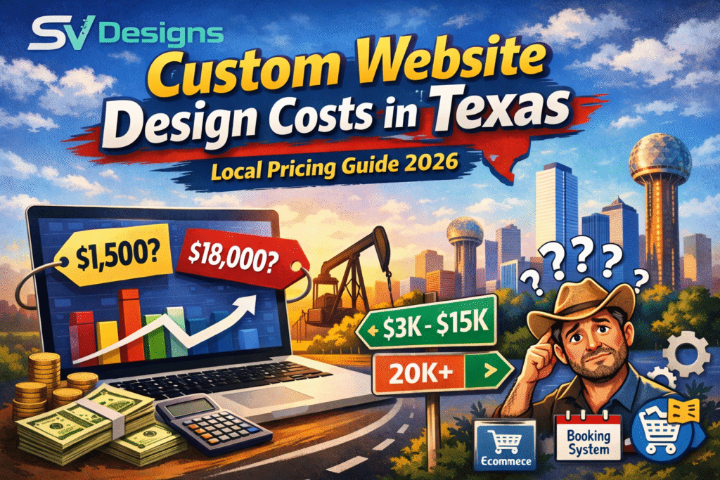 Custom Website Design Costs in Texas: Local Pricing Guide 2026