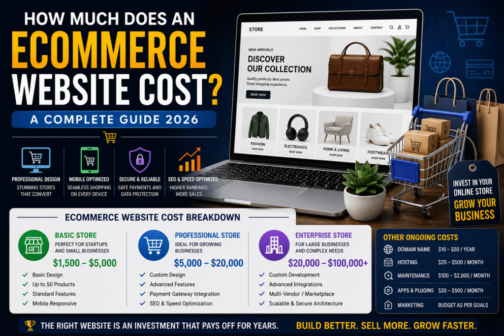 How much does an eCommerce website cost: a complete guide