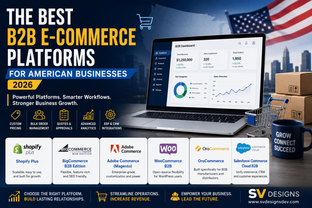 The Best B2B E-Commerce Platforms for American Businesses (2026)