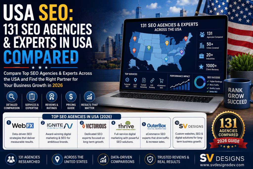 USA SEO: 131 SEO agencies & experts in USA compared